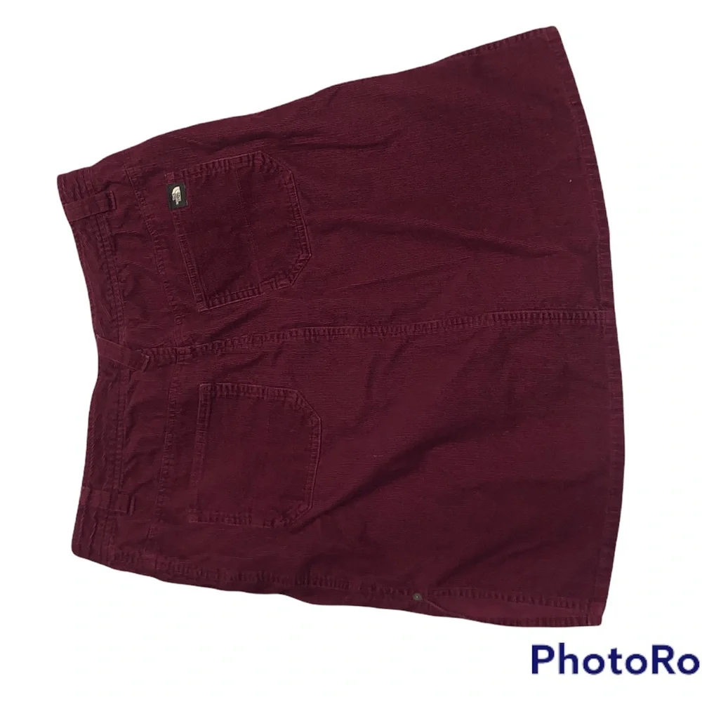 North Face Corduroy Cotton Skirt EUC - Picture 5 of 12